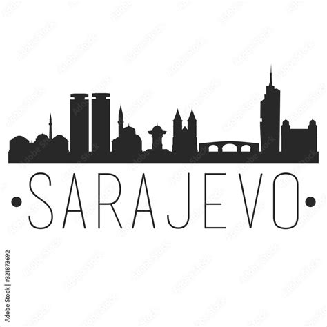 silhouette okvir sarajevo.